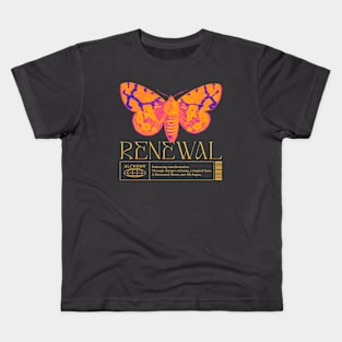 Renewal Beautiful Moth Rebirth Kids T-Shirt